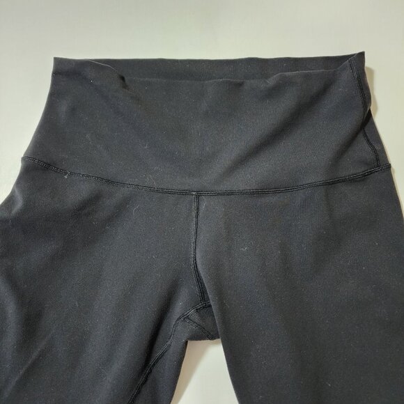 Lululemon Black Luon High Rise Wunder Under Crop - Picture 5 of 6